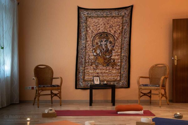 Impression im Yoga-Studio Dresden-Striesen/Tolkewitz